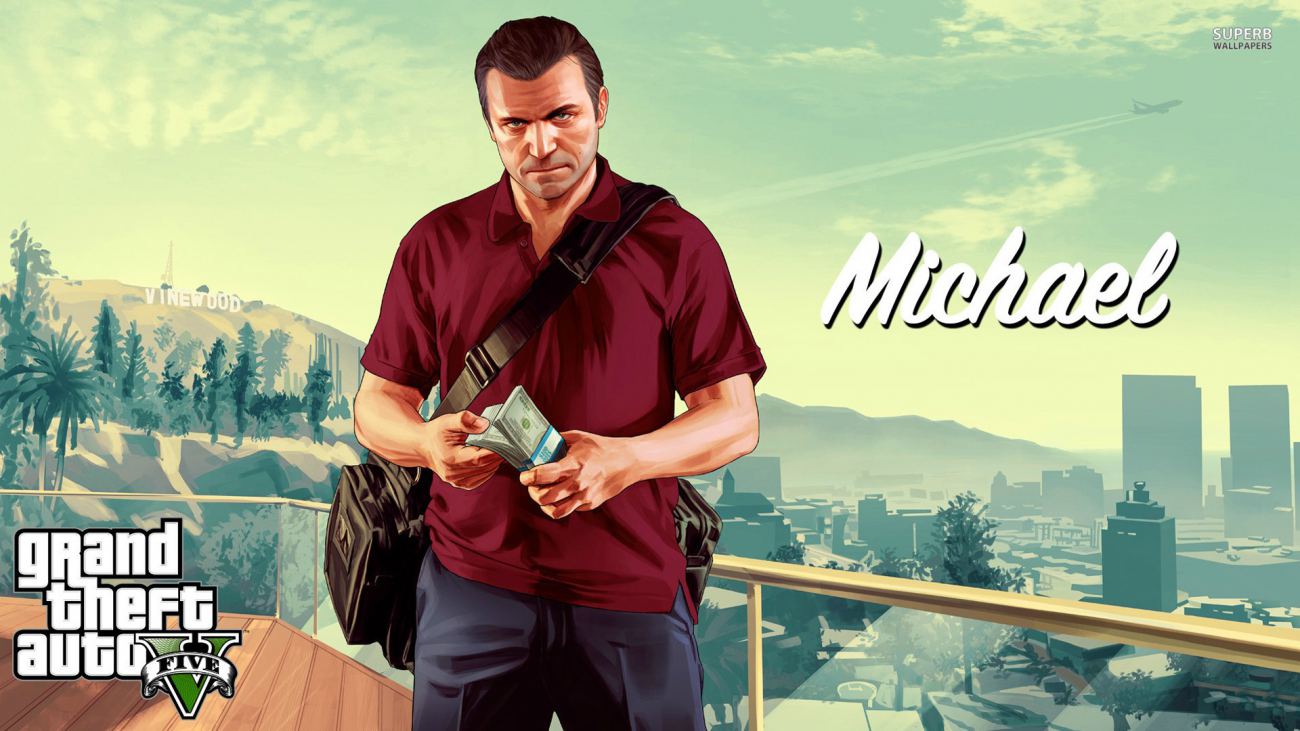 Grand Theft Auto V Wide HD Wallpaper