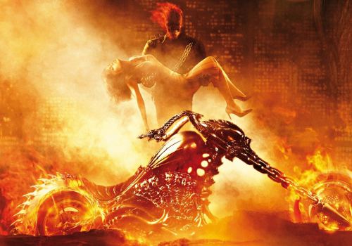 Ghost Rider Hero Demon Evil Fire Skull Game